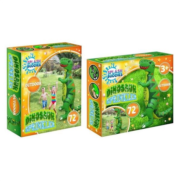 Splash Buddies Inflatable Sprinkler Kids T-Rex Toys - BH53305