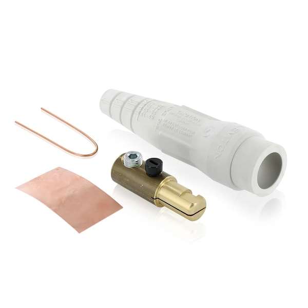 ENSAMBLAJE DE CONECTOR ELÉCTRICO MACHO PARA DESCONEXIÓN DE NARIZ DE BOLA DE TOMA DE PARED #2-2-0 - 18D21-UW