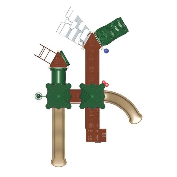 Ultraplay Clingman's Dome Playground, Natural - UPLAY-016-N
