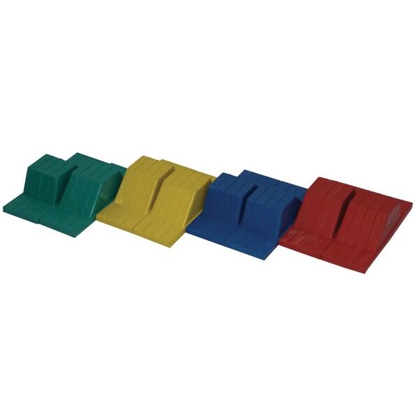 Sportime STARTING BLOCK RUBBER  (4 - PAIR) - SET OF 8 PK - VSB-11S4