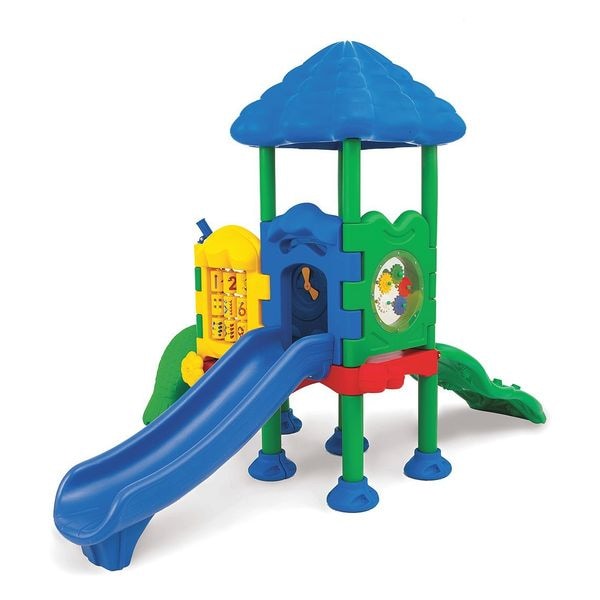 Ultraplay Discovery Center Commercial Playground, 2 Deck w/Roof - DC-2MDR/02-08-0204