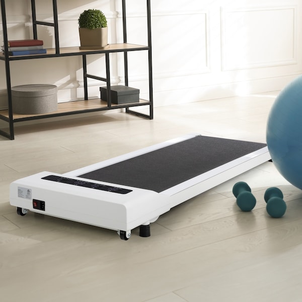 Rad Sportz Walking Pad - Under Desk Treadmill with LED Display - Portable Treadmill by White - 80-5213