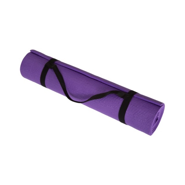 Leisure Sports Non Slip Yoga Mat Double Sided Comfort Foam, Durable Exercise For Fitness, Pilates, Workout (Purple) - 967782XKC
