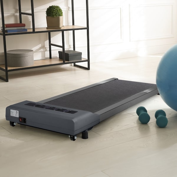 Rad Sportz Walking Pad - Under Desk Treadmill with LED Display - Portable Treadmill by Gray - 80-5214