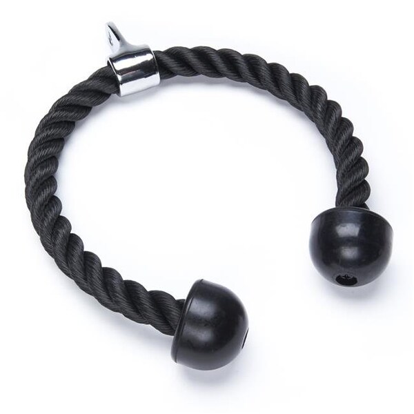 Black Mountain Products Black Mountain Products Tricep Rope Heavy Duty Tricep Rope Attachment; Black - TRICEP ROPE