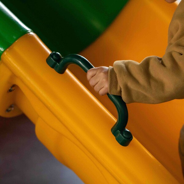 Playberg Safety Grab Handles Set, Kids Outdoor Play House Hand Grip Bars Playground Set Accessory - QI004563.GN