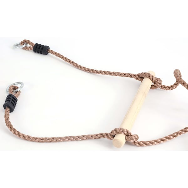 Playberg 5 Step Climbing Wooden Rope Ladder - QI003373