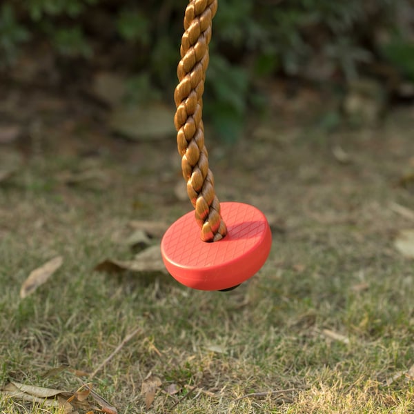 Playberg Colorful Climbing Rope with Platforms Foot Holder For Kids Indoor Outdoor Backyard - QI004077.MC