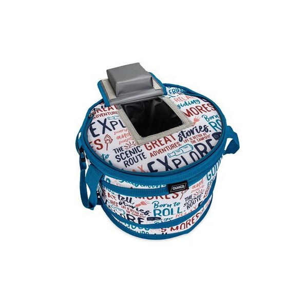 Camco inLife is Better at the Campsitein Pop-Up Cooler - Graffiti - 53416