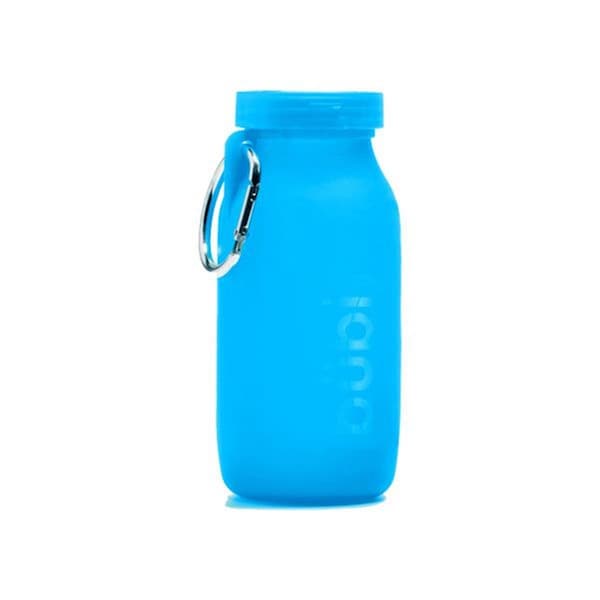 Bubi Brands 14oz  414 ml Foldable Water Bottle Rose Pacific Blue - BB42PB294