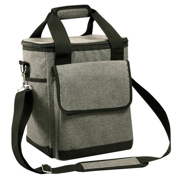 Preferred Nation Preferred Nation P7415.GREY Watson 6 Bottle Wine Cooler; Grey - P7415.GREY
