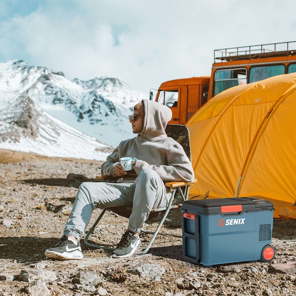Senix 26.4 Quart Portable Cooler/Warmer with Dual Mode Temperature Control, Batteries not Included - PFX2-M2-0