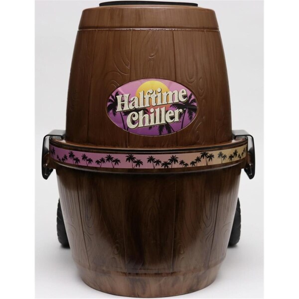 Whole-In-One Halftime Chiller Rolling Cooler - South Beach Vibes - WH3678657