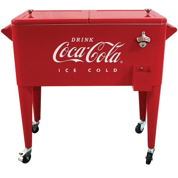 Leigh Country Coca-Cola Retro ICE COLD 80 qt. Cooler - CP 98121