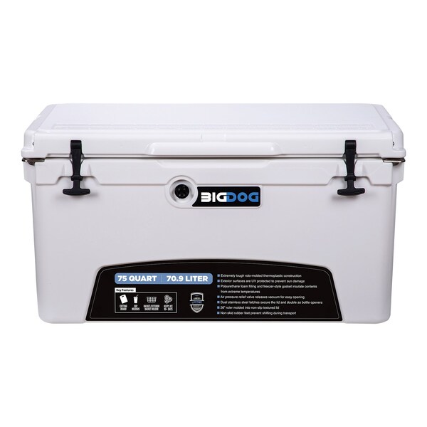 Husky Towing COOLER-FOOD AND BEVERAGE, 75 QT COOLER WITH ACCESSORIES - BDC75