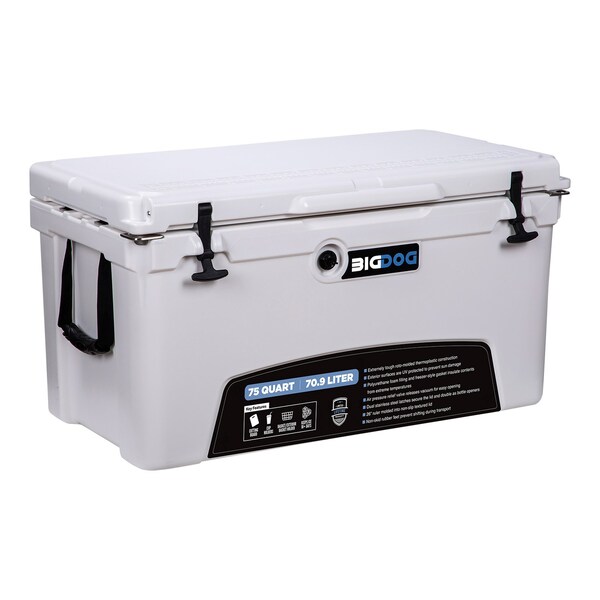 Husky Towing COOLER-FOOD AND BEVERAGE, 75 QT COOLER WITH ACCESSORIES - BDC75