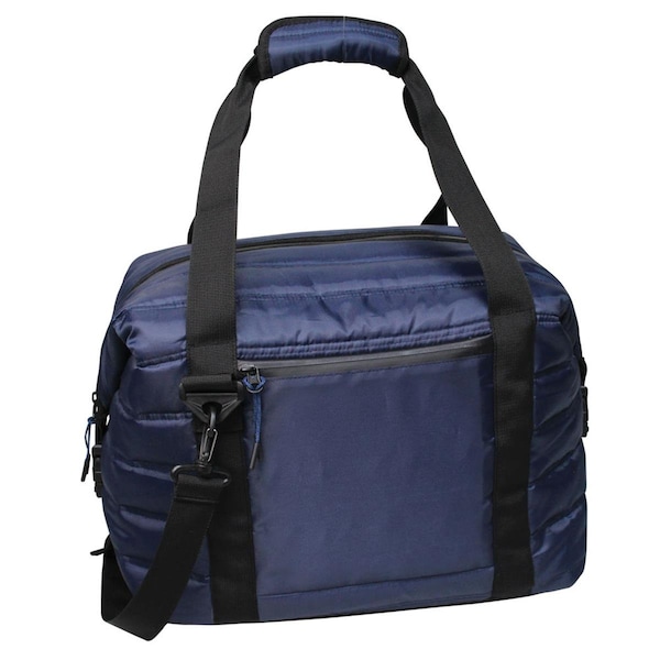 Archivo Siberian Quilted 40 Can Cooler Duffle; Navy - AR3111824