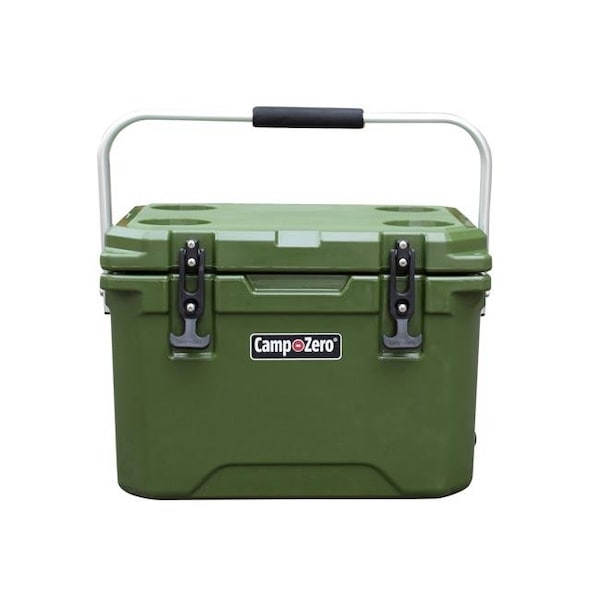 Camp-Zero Camp-Zero CZ20L-DG 21 qt. 20 ltr Premium Cooler; Army Green - CZ20L-DG