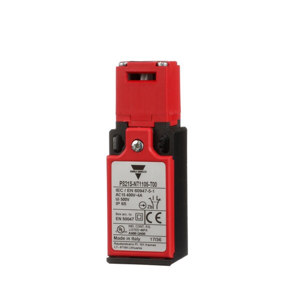 Interruptores de límite Carlo Gavazzi PS 30 mm TT 2NC Slow + Head 05 - PS21S-PT0205-T00