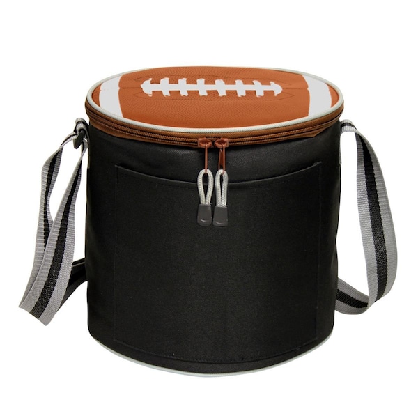 Archivo Sport Cooler Football; Black - Set of 2 - AR3673813