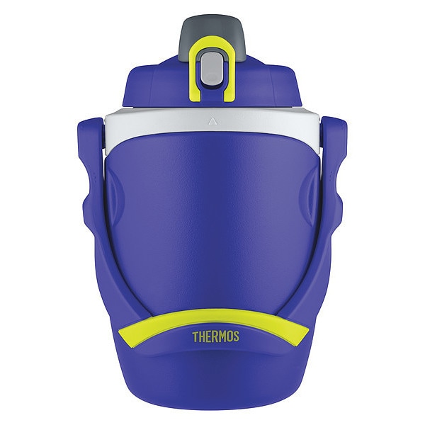 Thermos BPA-Free Hydration Bottle, 64 oz./1.9L, Blue, Cold 12 Hrs - FPG1901BL4