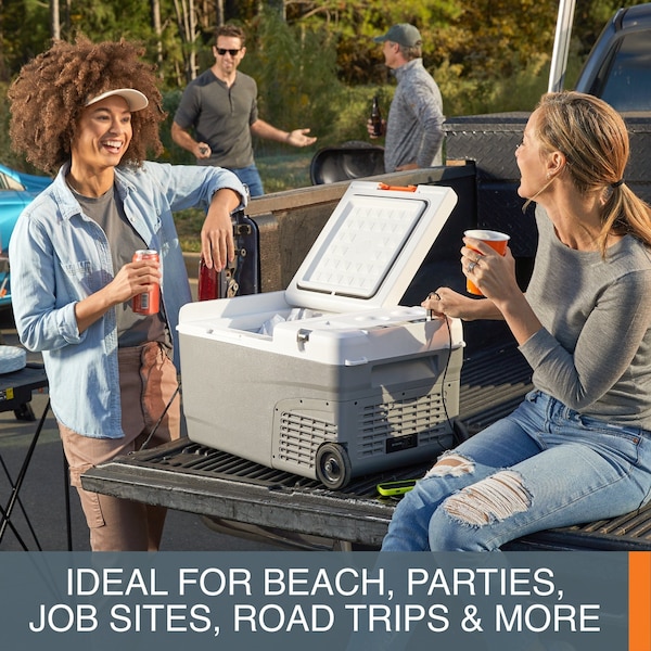 Worx 20V 5Ah Power Share Electric and Battery Powered Cooler, Battery and Charger Included - WX876L