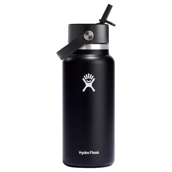 Hydro Flask Hydroflask 32 oz Black BPA Free Insulated Bottle - W32BFS001