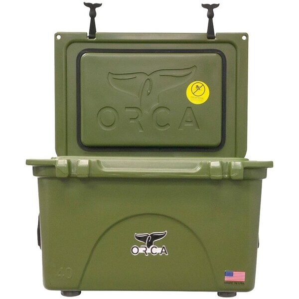 Orca ORCA ORCG040 Cooler, 40 qt Cooler, Green - ORCG040
