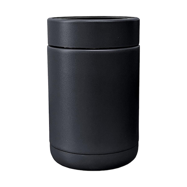 Moment-In-Time Plain Powder Coat Coolie, Black - MO3032157