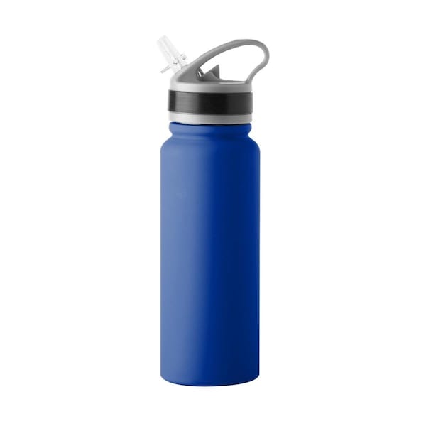 Perro Chino 25 oz Plain Royal Stainless Flip Top Bottle - PE3026887