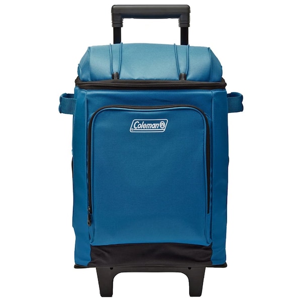 Coleman CHILLER 42-Can Soft-Sided Portable Cooler w/Wheels - Deep Ocean - 2158120