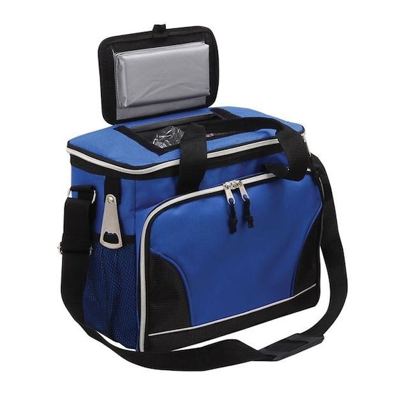 Preferred Nation Preferred Nation P7336.BLUE 24 Pack Cooler with Tray; Blue - P7336.BLUE