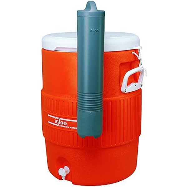 Igloo Igloo 42021 10 Gallon Seat Top Beverage Cooler - Orange - 42021