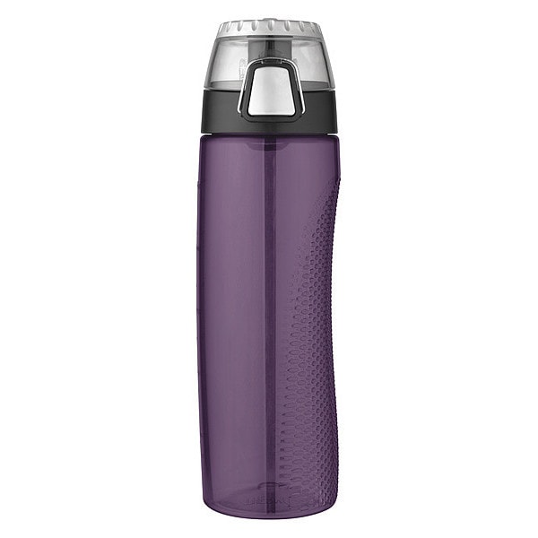 Thermos BPA Free Plastic Hydration Bottle w/Meter, 24 oz., Purple - HP4100PU6