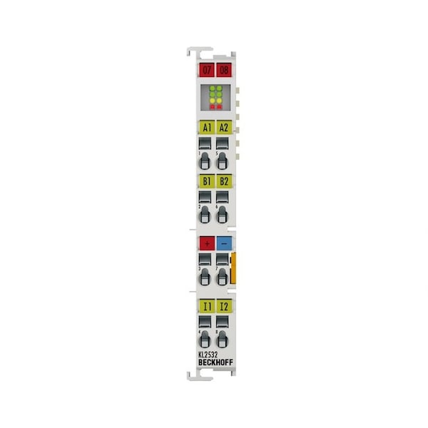 Terminal de bus Beckhoff, interfaz de movimiento de 2 canales, motor de corriente continua, 24 V CC, 1 A - KL2532