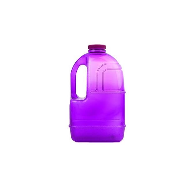 H8O H8O PG1GJH-48-Purple 1 gal Square Water Bottle with 48 mm Cap; Purple - PG1GJH-48-PURPLE