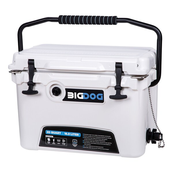 Husky Towing COOLER-FOOD AND BEVERAGE, 20 QT COOLER WITH ACCESSORIES - BDC20