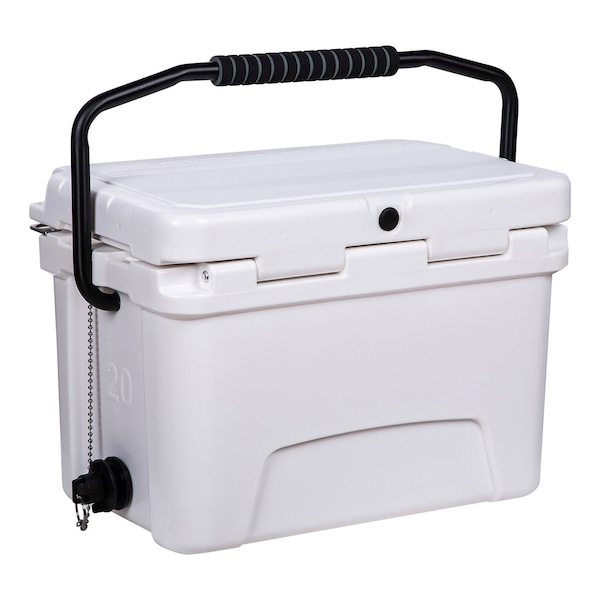 Husky Towing COOLER-FOOD AND BEVERAGE, 20 QT COOLER WITH ACCESSORIES - BDC20