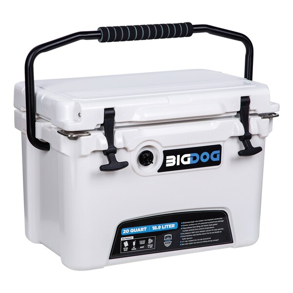 Husky Towing COOLER-FOOD AND BEVERAGE, 20 QT COOLER WITH ACCESSORIES - BDC20