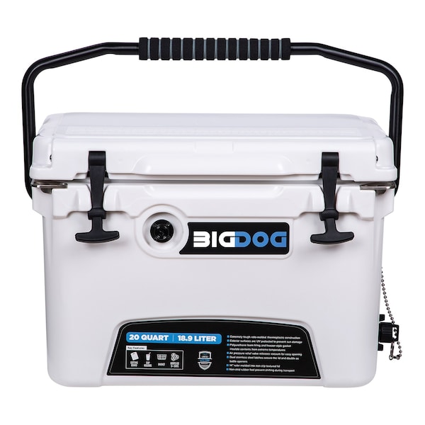 Husky Towing COOLER-FOOD AND BEVERAGE, 20 QT COOLER WITH ACCESSORIES - BDC20