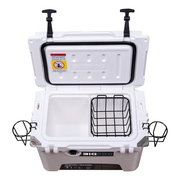 Husky Towing COOLER-FOOD AND BEVERAGE, 20 QT COOLER WITH ACCESSORIES - BDC20