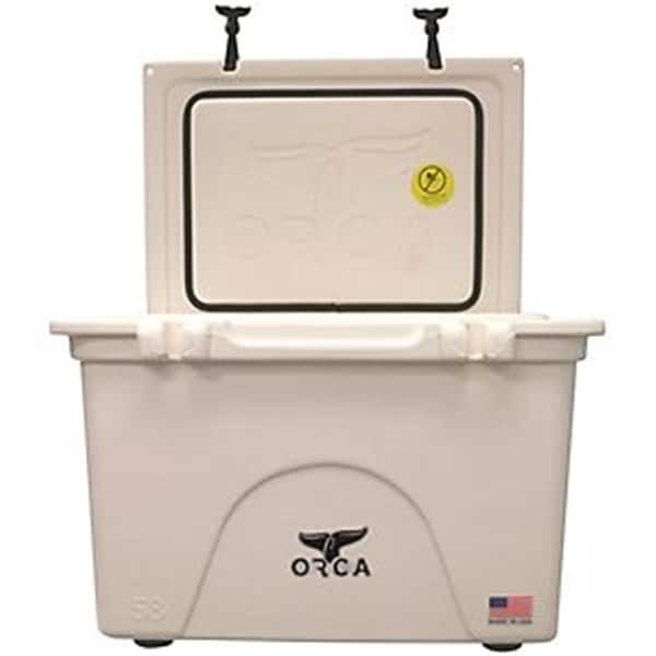 Orca ORCW058 58 qt. Insulated Cooler, White - OR388269