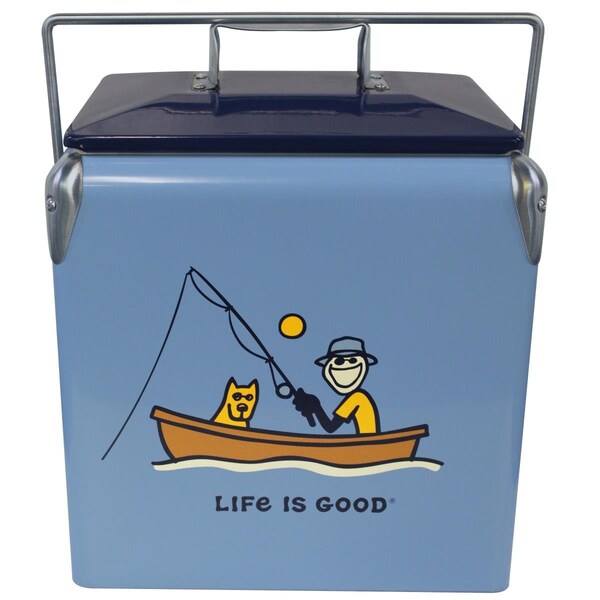 Grandes Travesuras Life is Good 14qt. Cooler - Jake Fishing - GR3644329