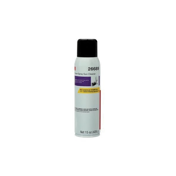 3M 26689, High Power Spray Gun Cleaner, 6/CV, Can - 7100148476