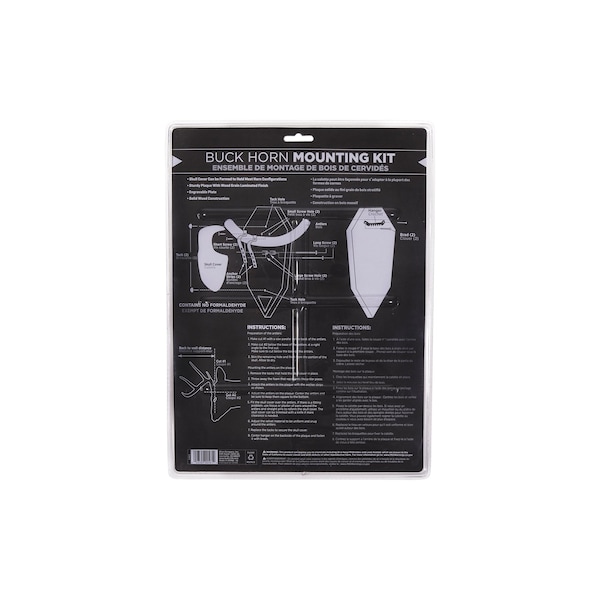 Allen Co Hunting Antler Mounting Kit, Red Skull Cover - 561