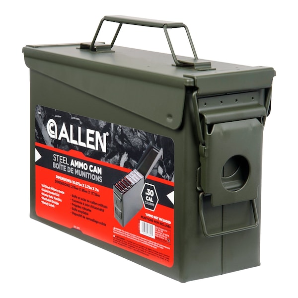 Allen Co Steel Ammo Can .30 Caliber, Green - 5930