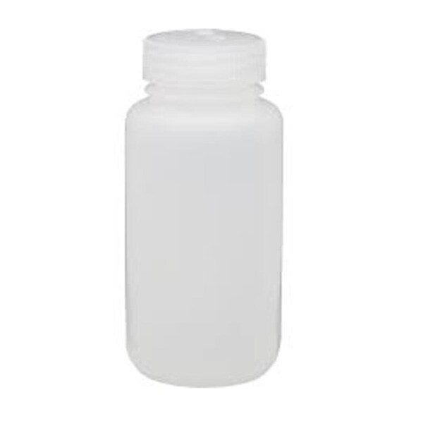 Nalgene HDPE Wide Mouth Round Container, Clear - 4 oz - NAL-562104-0004