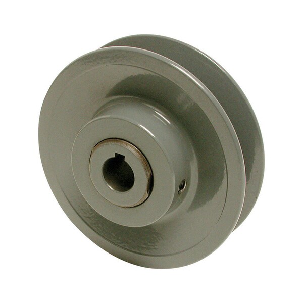 B & K Dial 1/2 in. H X 3-1/2 in. W Gray Cast Iron Variable Motor Pulley - 6193