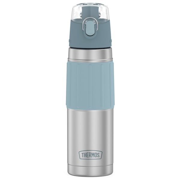 Thermos 18-Ounce Vacuum-Insulated Stainless Steel Hydration Bottle Gray - 2465SSG6