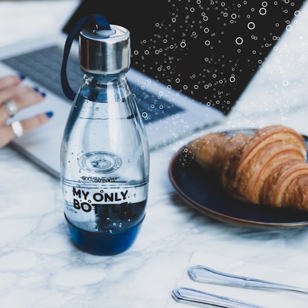 Sodastream SodaStream My Only Bottle Black 0.5 L Carbonator Bottle 1 pk - 1748162010